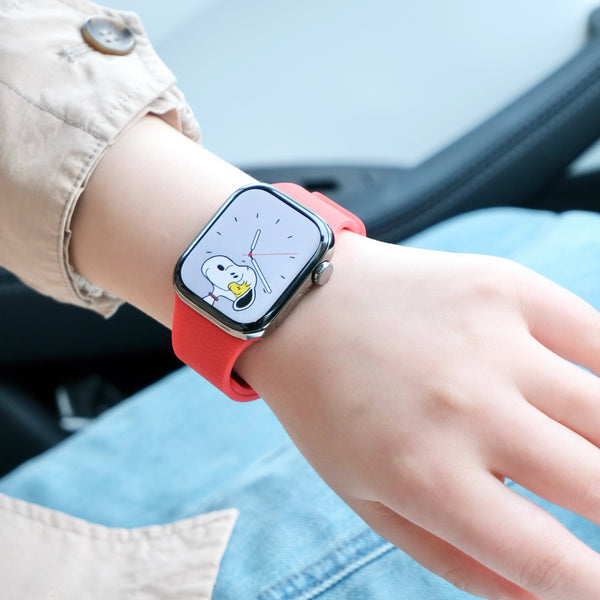 新色登場！【ライムゼストマグバンド】B066 アップルウォッチバンド シリコンベルト マグネット留め Apple Watch
