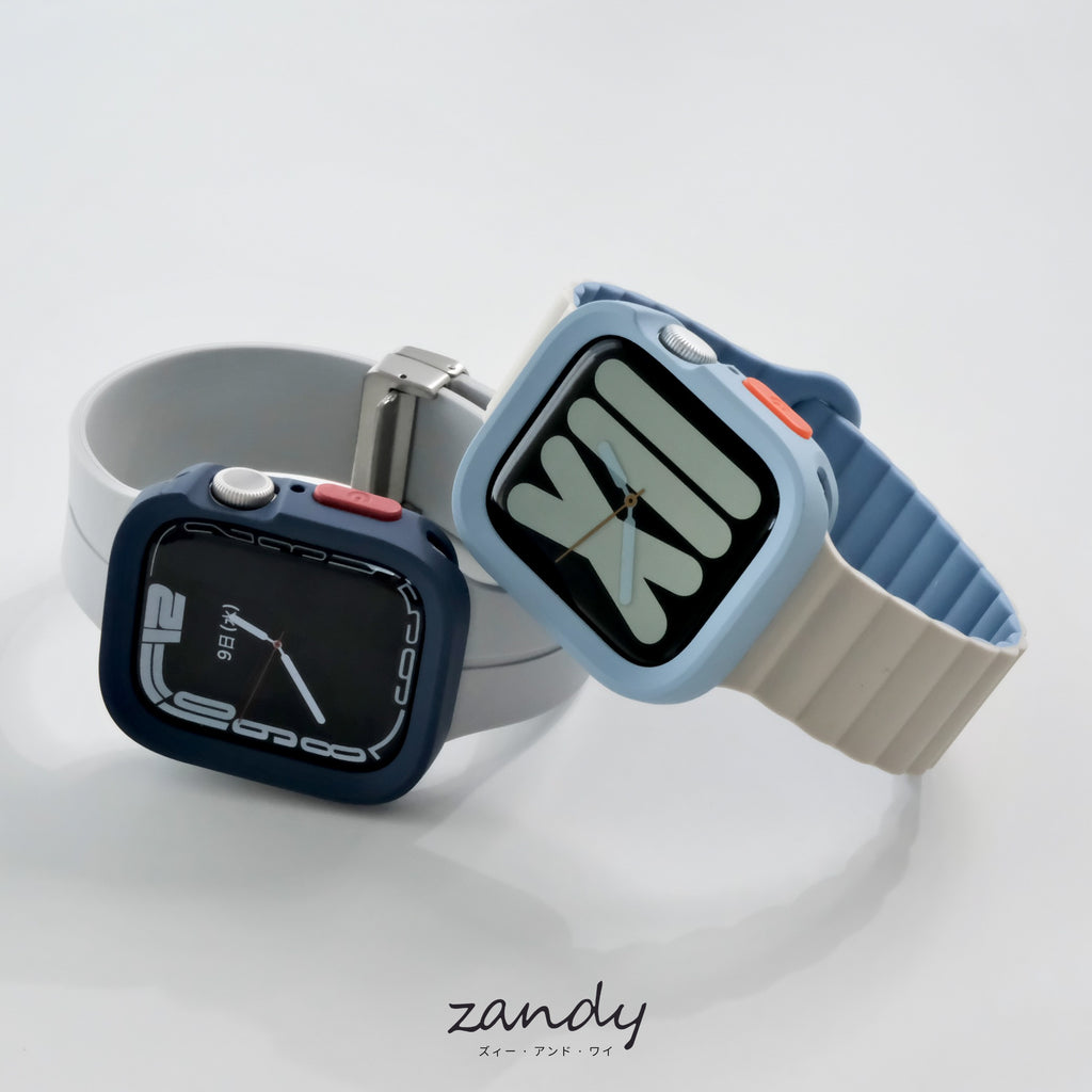 【スクエアソフトフレームケース】アップルウォッチカバー ソフトフレーム Apple Watch