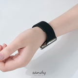 【ライムゼストマグバンド】B066 アップルウォッチバンド シリコンベルト マグネット留め Apple Watch