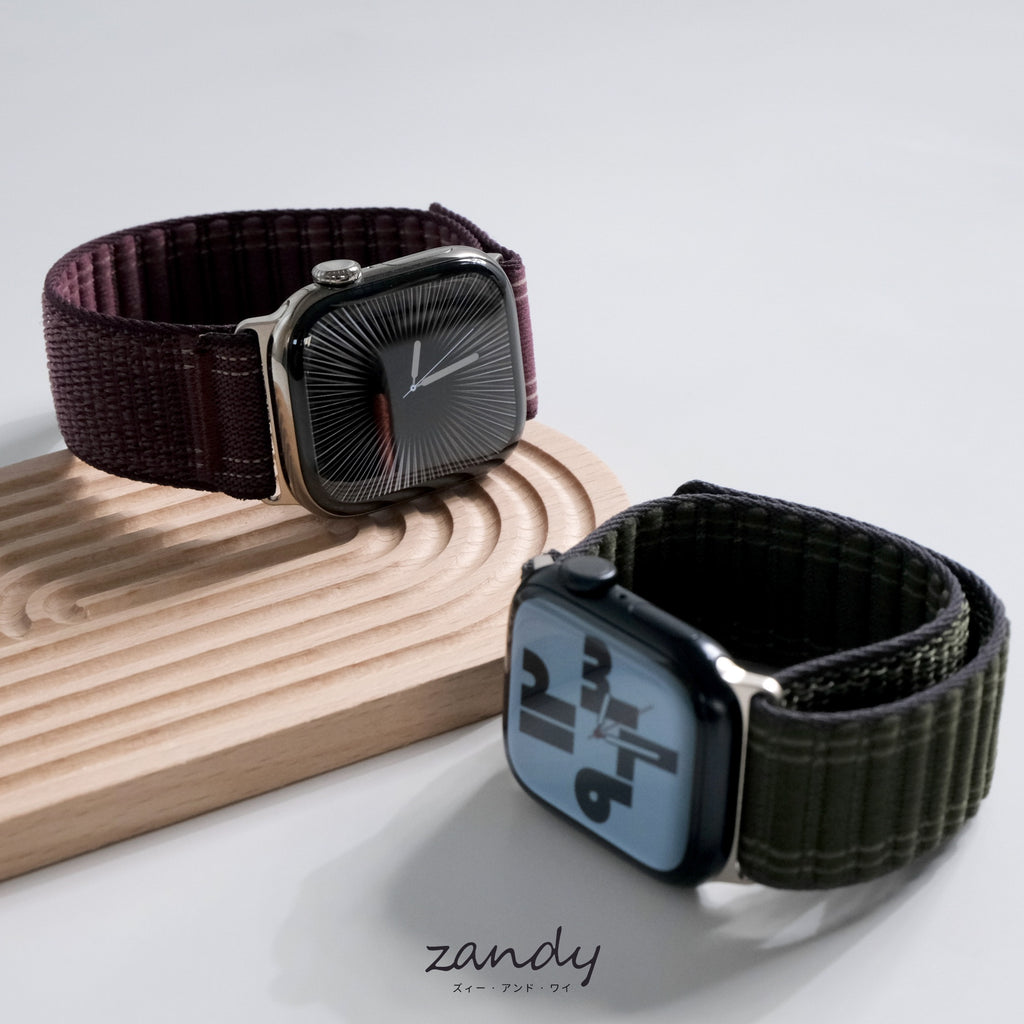 【ステッチナイロンループ】B050 アップルウォッチバンド ナイロンベルト Apple Watch