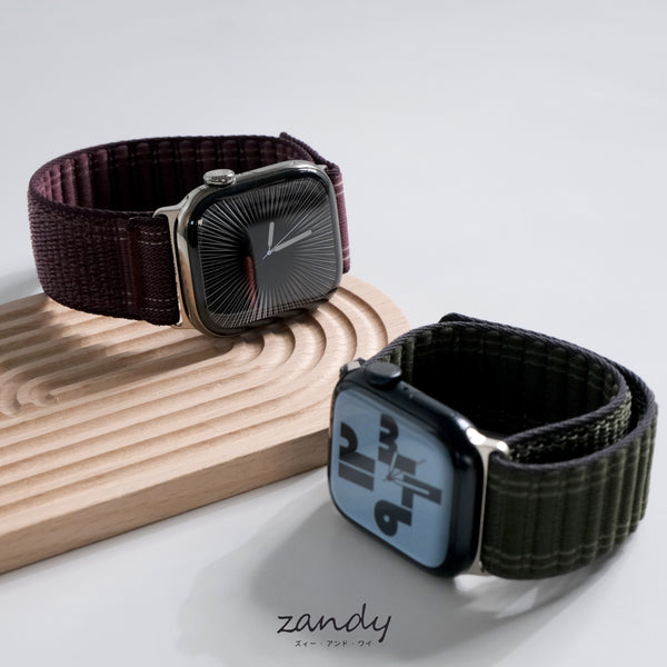 【ステッチナイロンループ】B050 アップルウォッチバンド ナイロンベルト Apple Watch