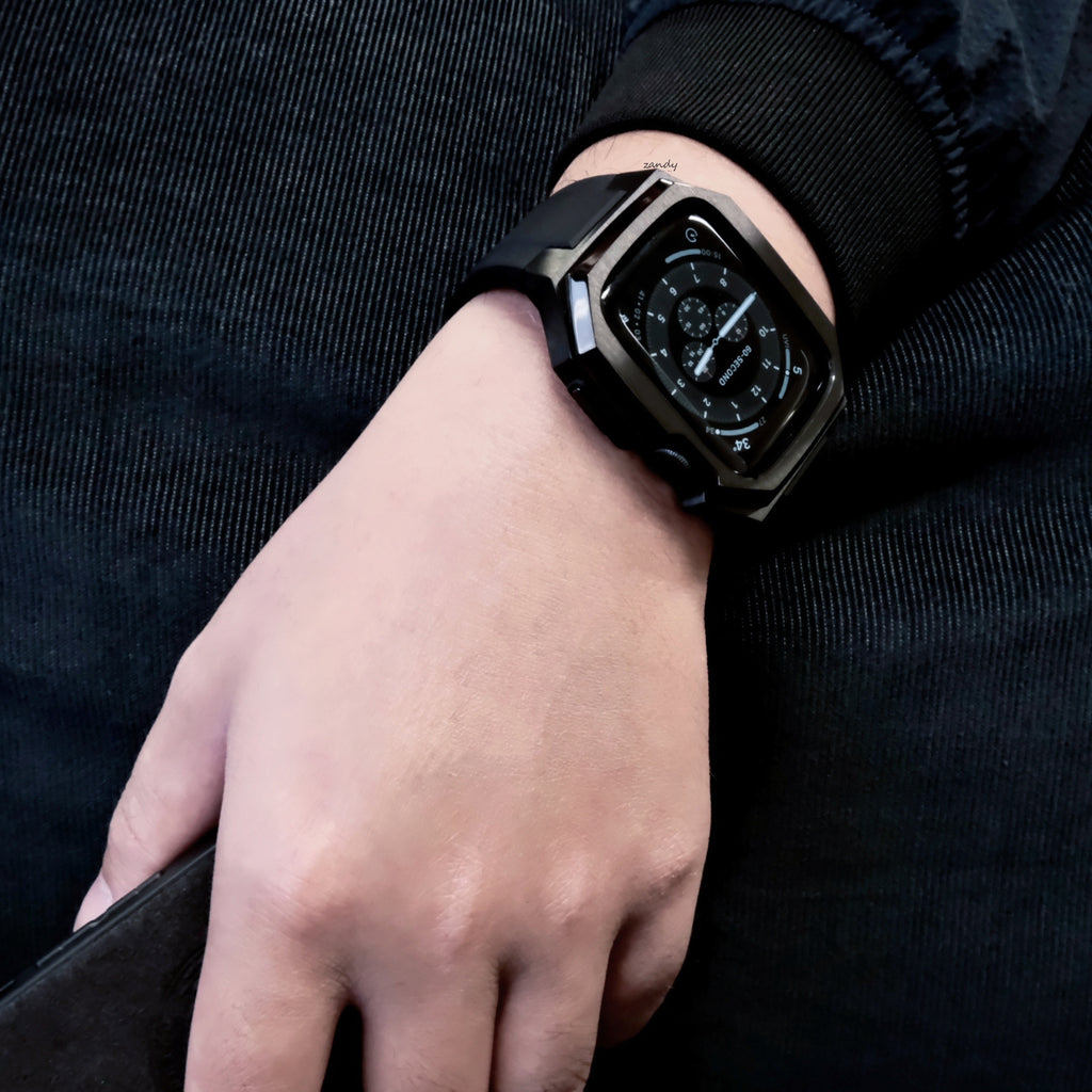 【ステンレスフレーム一体式バンド】アップルウォッチバンド 一体式ベルト Apple Watch