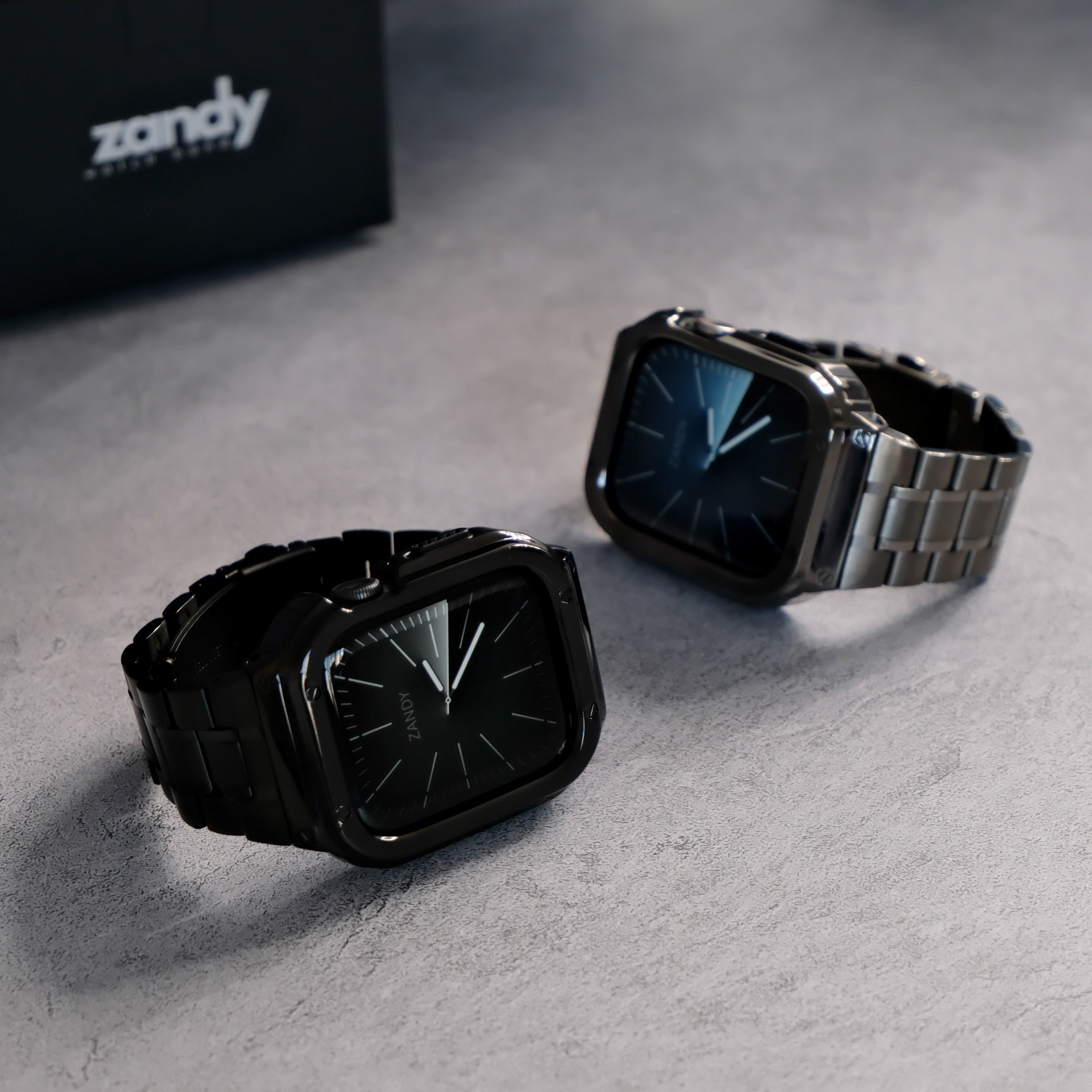【ステンレス一体式バンド】ステンレスケース+ステンレスベルト一体式  Apple Watch サブ画像