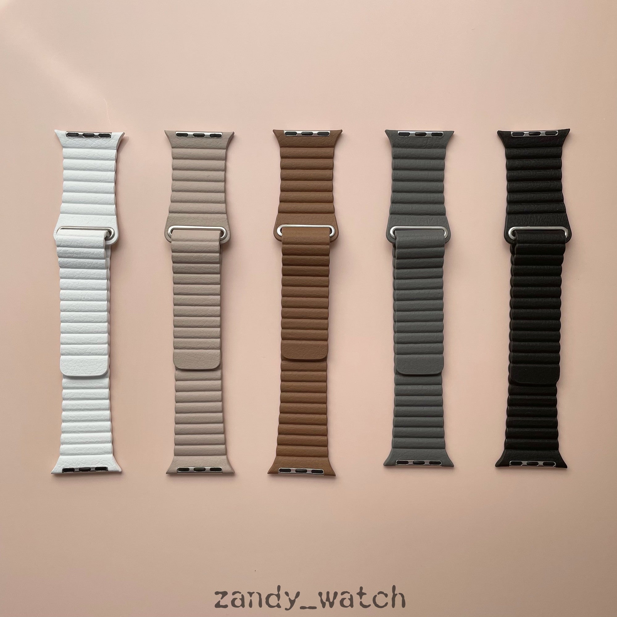 【レザーループ①】アップルウォッチバンド レザーループ 皮革ベルト Apple Watch