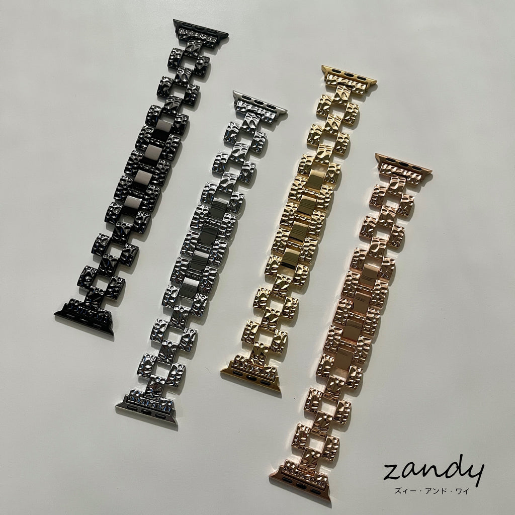 [Uneven Chain Band] Apple Watch Band Uneven Foil Design Chain Belt Apple Watch