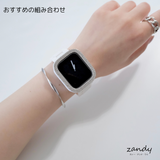 【ストーンツヤハードフレーム】アップルウォッチケース  ハードツヤフレーム Apple Watch