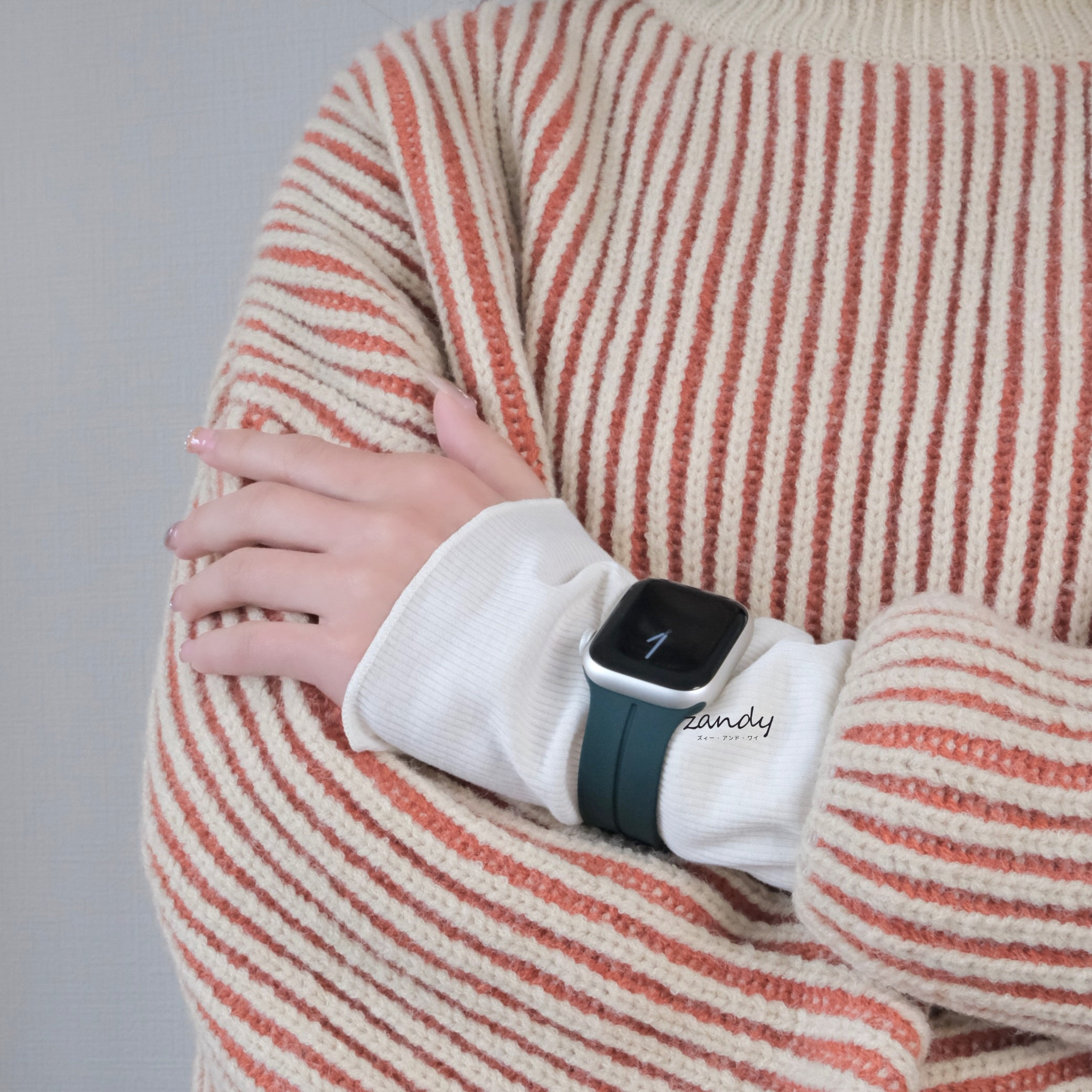 【シリコンループ】アップルウォッチバンド マグネットバックル  Apple Watch