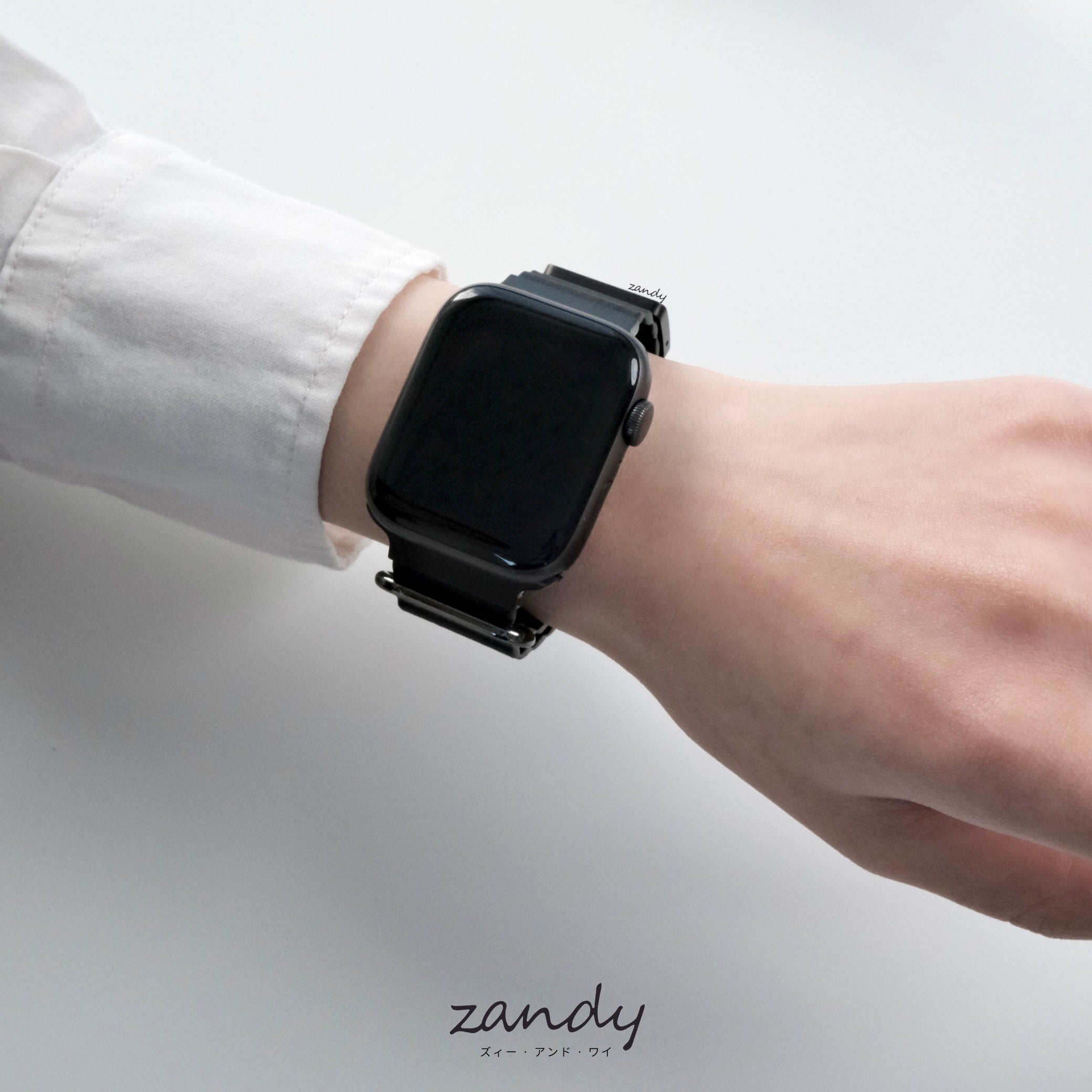 新色追加！【メタリックレザーループ】アップルウォッチバンド レザーループ 皮革ベルト Apple Watch