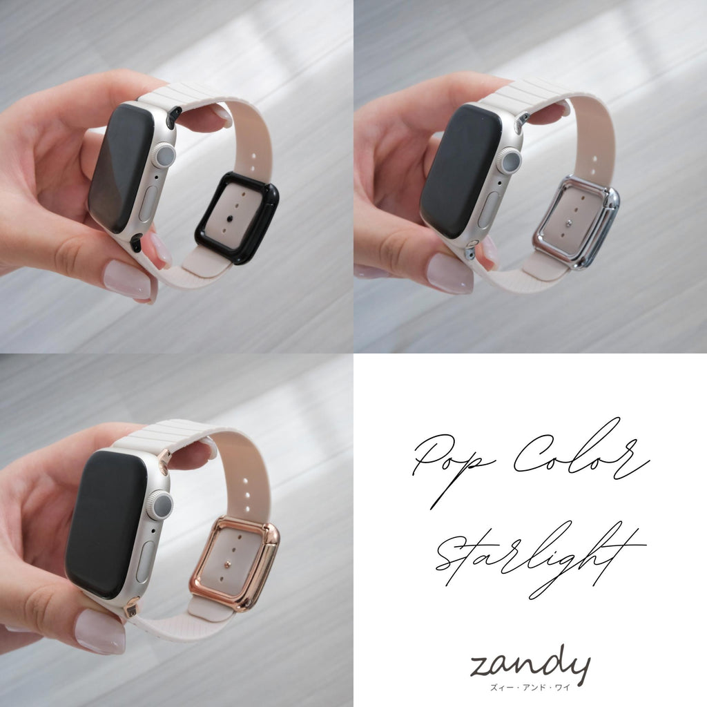 [Magnetic Silicone Band] Apple Watch Band Magnetic Buckle Apple Watch