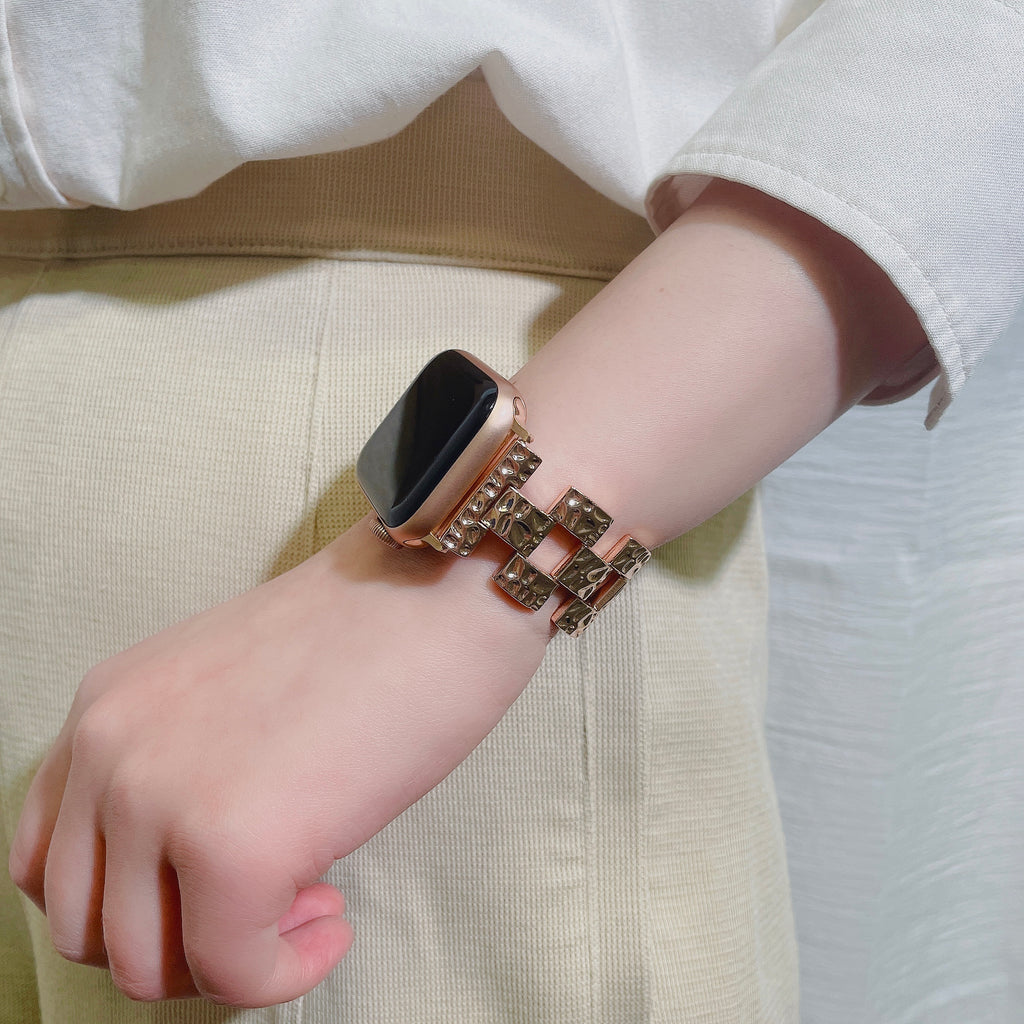 [Uneven Chain Band] Apple Watch Band Uneven Foil Design Chain Belt Apple Watch