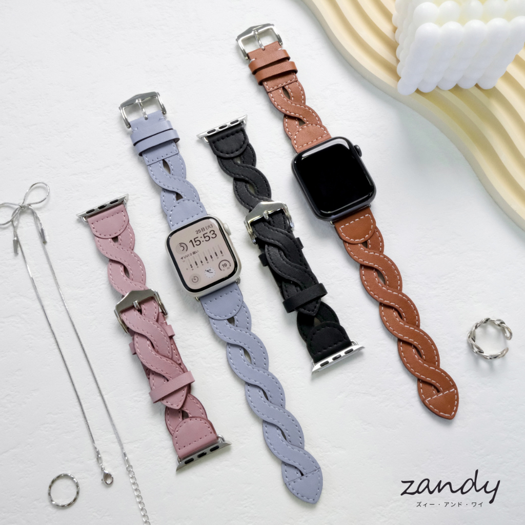 【ニッティングレザーベルト】アップルウォッチバンド レザーベルト Apple Watch