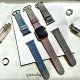 [Glitter Leather Band] Apple Watch Band Leather Belt Glitter Apple Watch