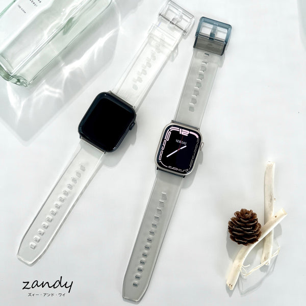 【オーロラクリアバンド】アップルウォッチバンド オーロラクリアベルト Apple Watch