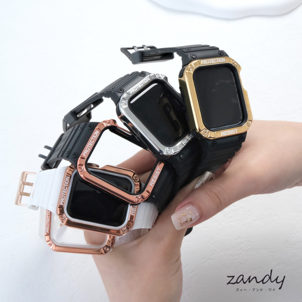 【スポーツ一体式バンド②】アップルウォッチバンド 一体式ベルト Apple Watch