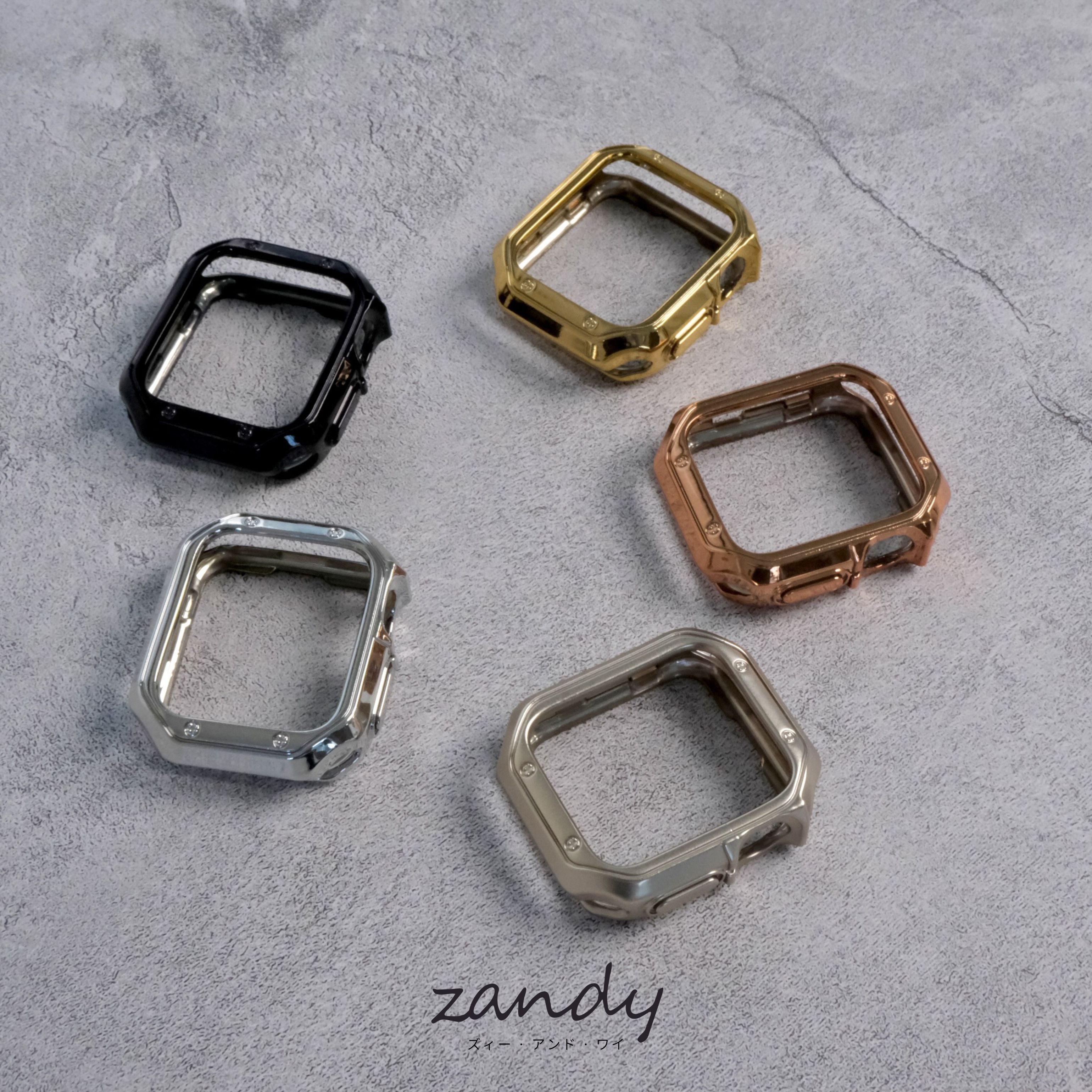 [Frame Protection Case] ​​Apple Watch Cover TPU Soft Case Frame Protection Plating Type Apple Watch Secondary image