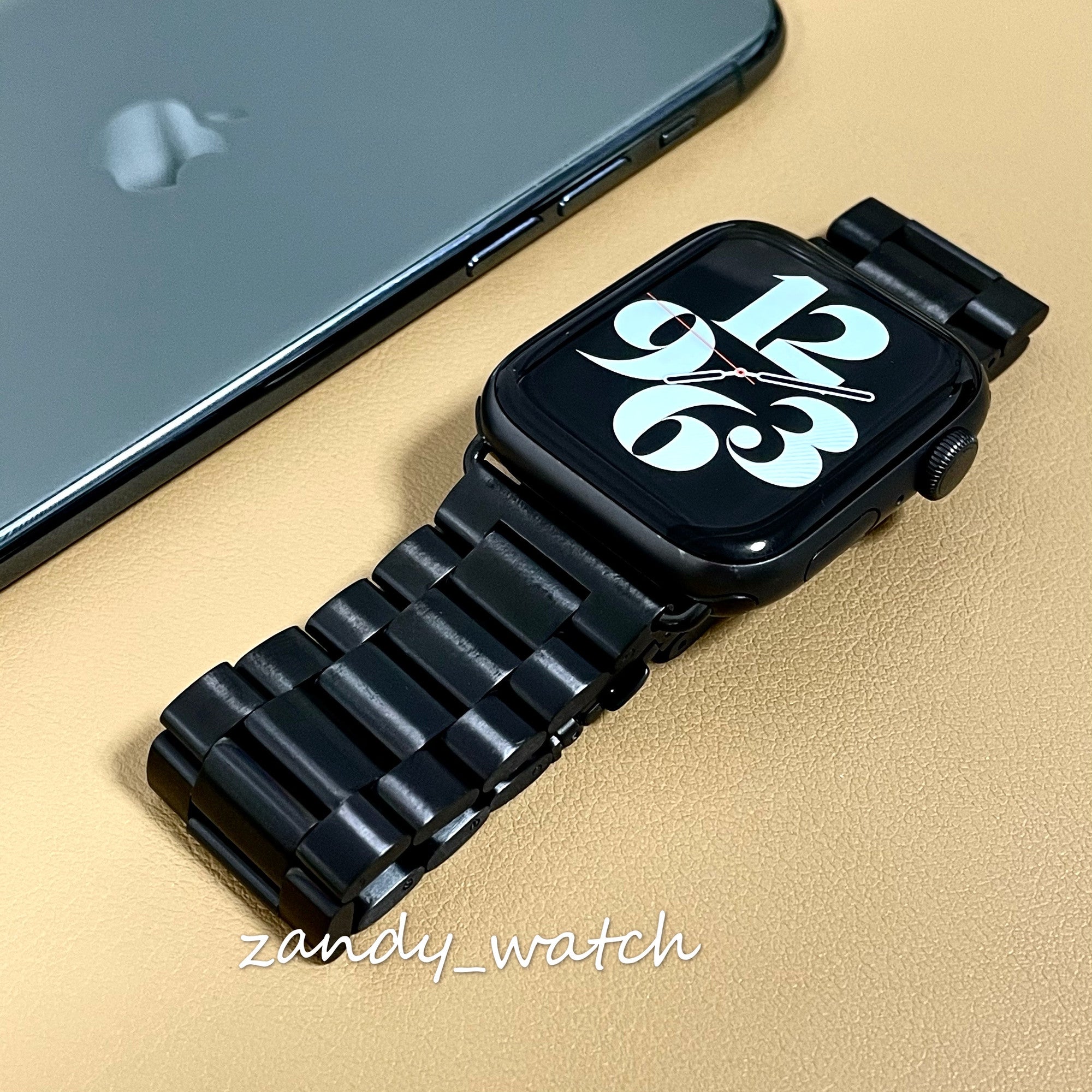 【3連ステンレス】アップルウォッチバンド ステンレス金属ベルト メタルバンド Apple Watch ★調整工具付き★