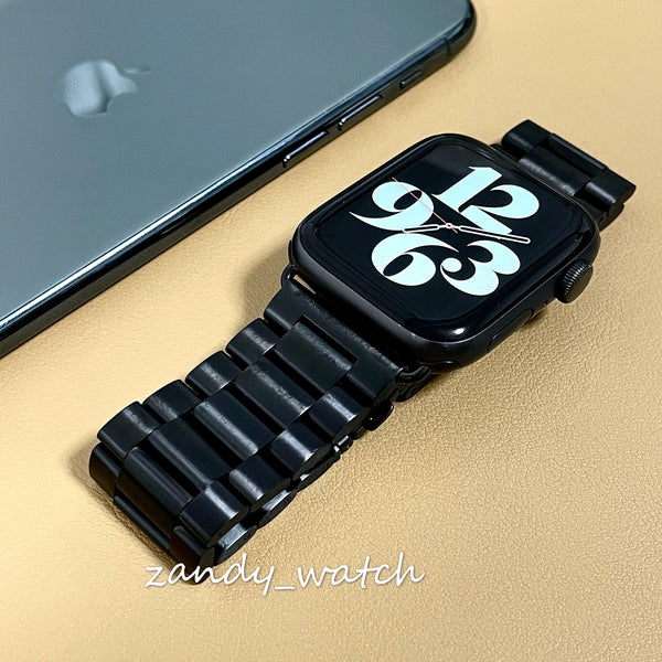 【3連ステンレス】アップルウォッチバンド ステンレス金属ベルト メタルバンド Apple Watch ★調整工具付き★