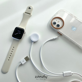 【2 in 1 USBケーブル】Apple Watch&iPhone/iPad 充電器ケーブル アップルウォッチ USB充電ケーブル