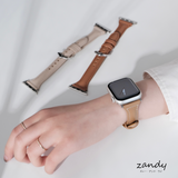 [Thin Leather Belt] Popular with Women Apple Watch Band Leather Belt 3 Popular Colors Apple Watch