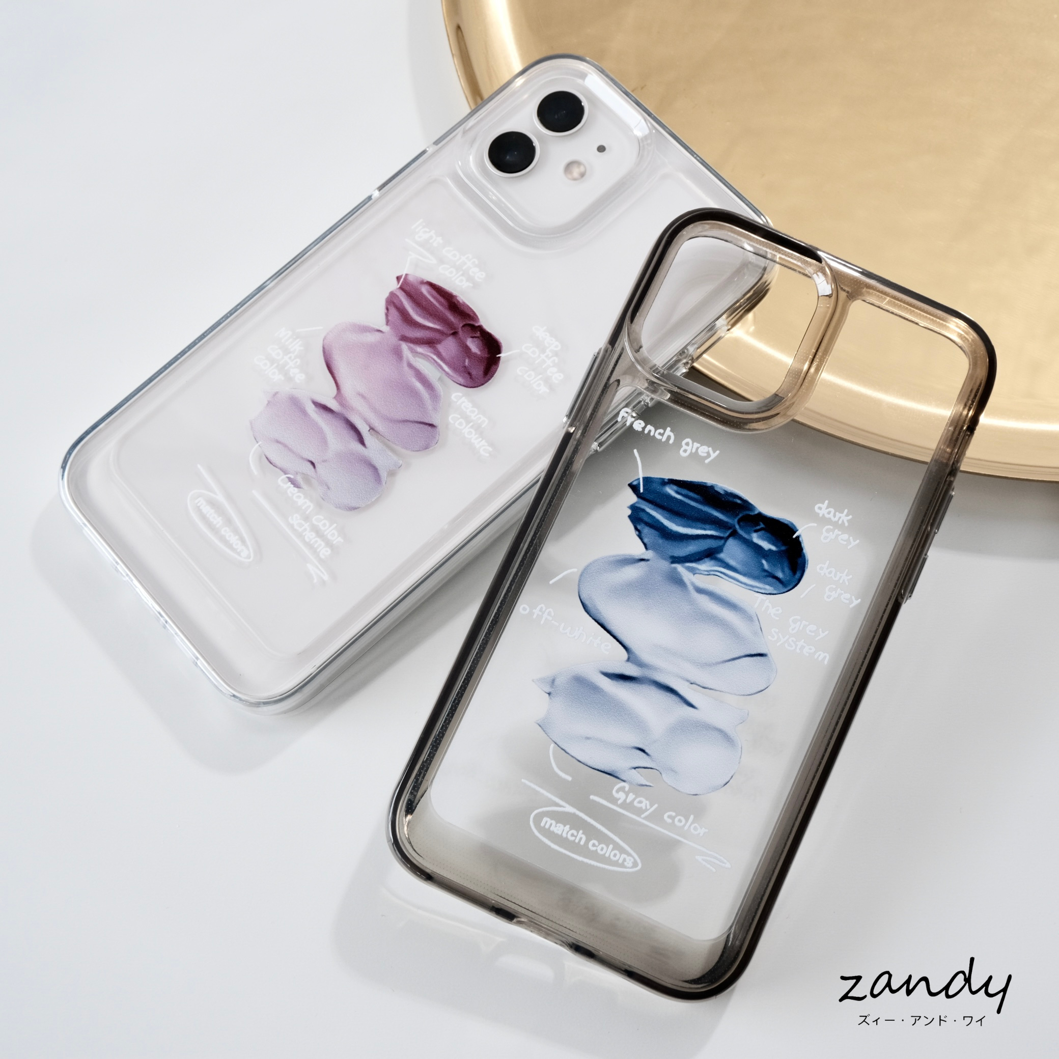 [Color clear iPhone case] iPhone case TPU transparent case clear case Main image