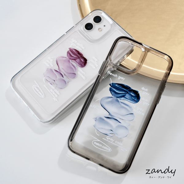 カラークリアiPhoneケース】iPhoneケース TPU 透明ケース クリア