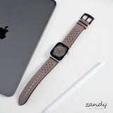 【パンチホールレザーバンド】アップルウォッチバンド 本革デザインベルト  Apple Watch