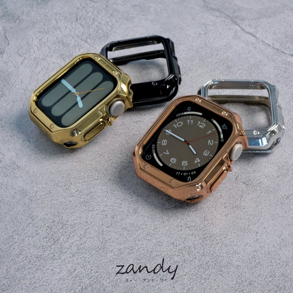 [Frame Protection Case] ​​Apple Watch Cover TPU Soft Case Frame Protection Plating Type Apple Watch