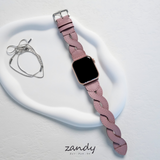 [Knitting Leather Belt] Apple Watch Band Leather Belt Apple Watch