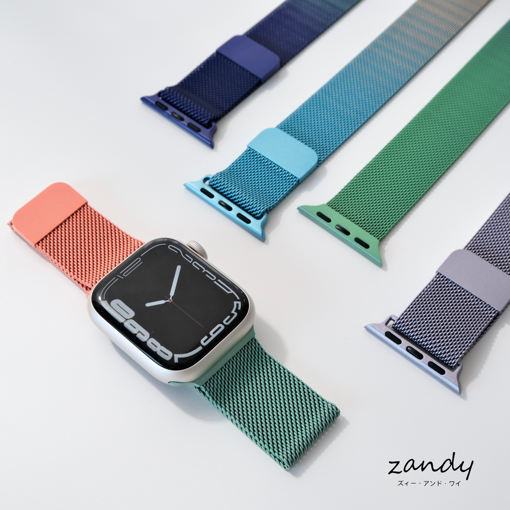 【グラデージョンミラネーゼ】アップルウォッチバンド グラデーションミラネーゼループベルト Apple Watch