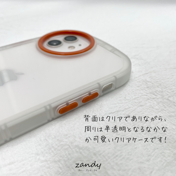 【まるまるiPhoneケース】iPhoneクリアケース  TPU 透明/半透明ケース