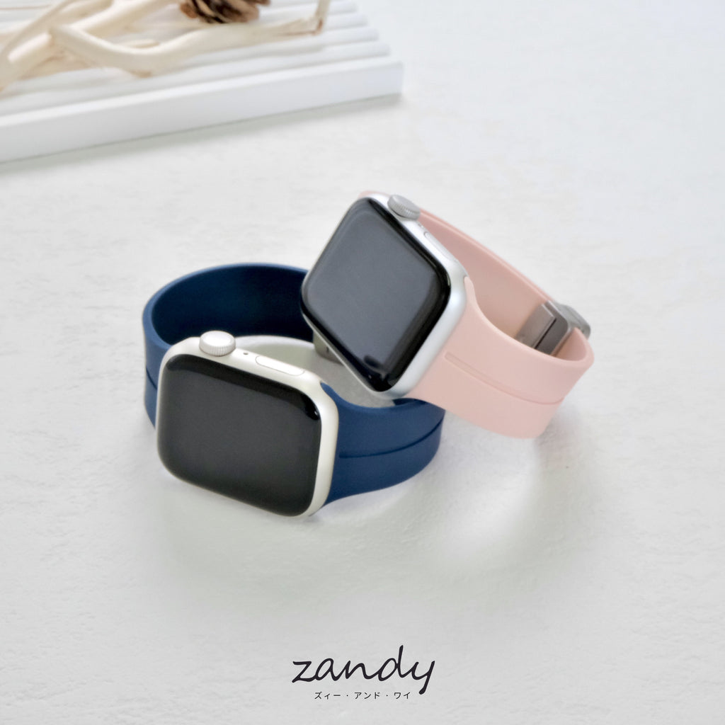 【シリコンループ】アップルウォッチバンド マグネットバックル  Apple Watch