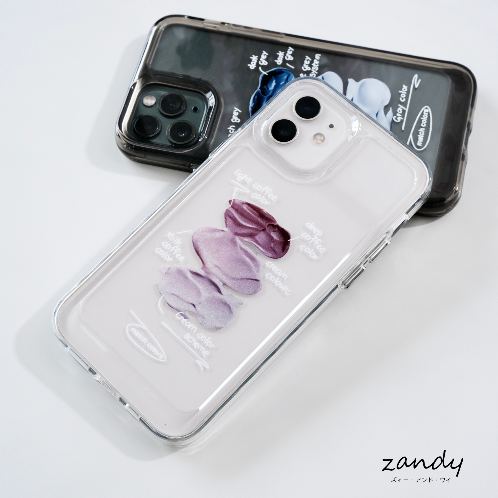 【カラークリアiPhoneケース】iPhoneケース  TPU 透明ケース クリアケース