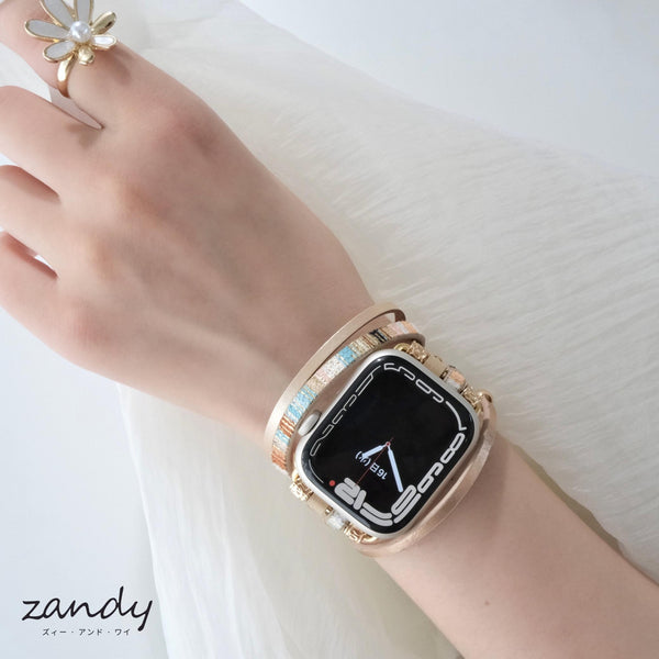 [Leather Bracelet Band] Apple Watch Band Bohemian Bracelet Apple Watch
