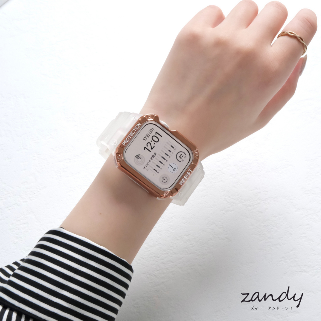 【スポーツ一体式バンド②】アップルウォッチバンド 一体式ベルト Apple Watch