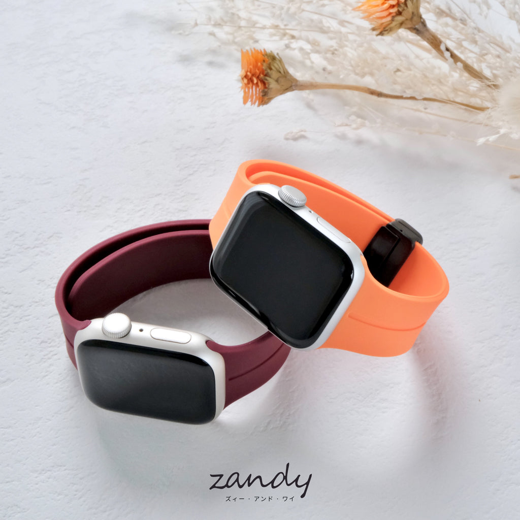 【シリコンループ】アップルウォッチバンド マグネットバックル  Apple Watch