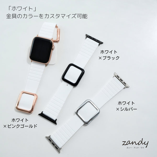 [Magnetic Silicone Band] Apple Watch Band Magnetic Buckle Apple Watch