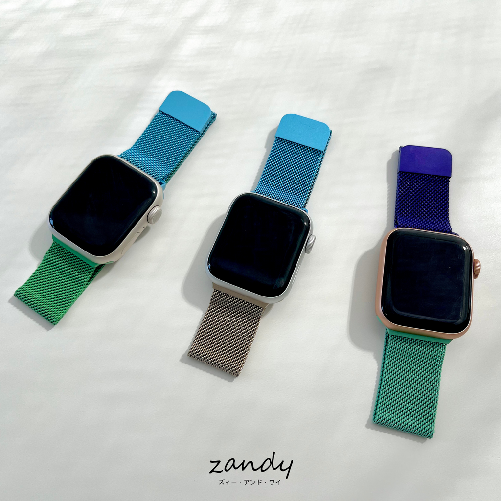 【グラデージョンミラネーゼ】アップルウォッチバンド グラデーションミラネーゼループベルト Apple Watch