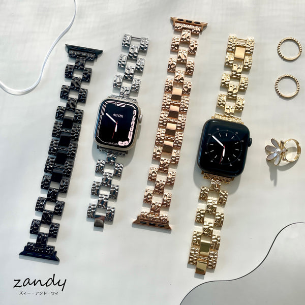 [Uneven Chain Band] Apple Watch Band Uneven Foil Design Chain Belt Apple Watch
