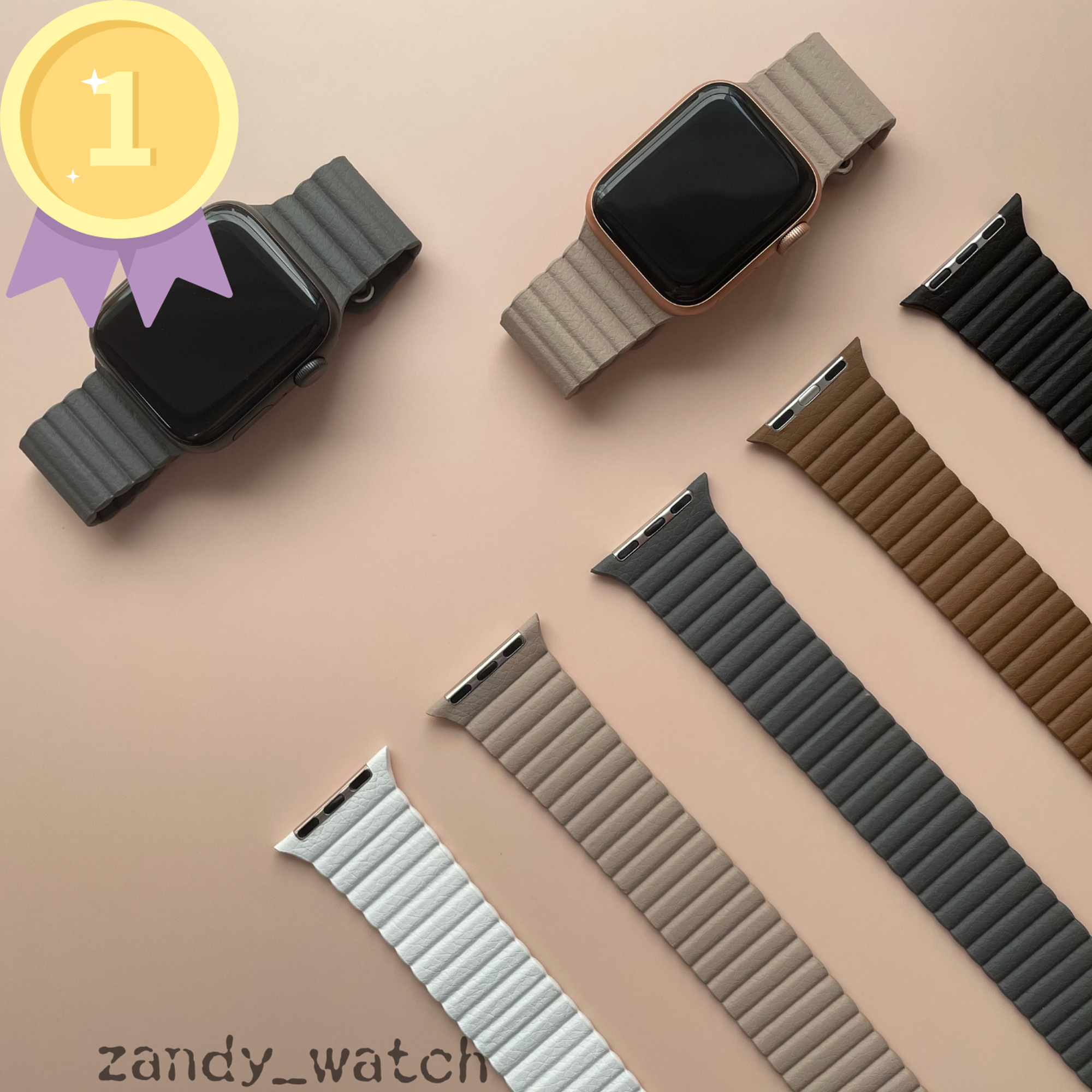 [Leather Loop ①] Apple Watch Band Leather Loop Leather Belt Apple Watch Main image