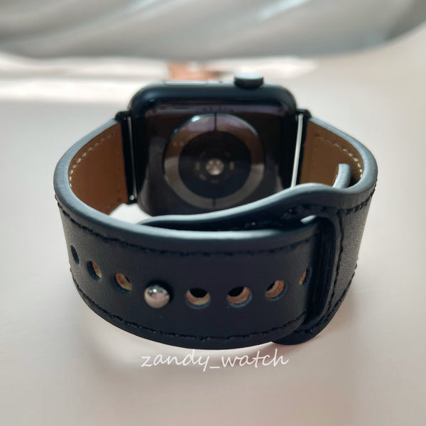 【レザー★ブラウン/ブラック系】アップルウォッチバンド レザーベルト 本革 Apple Watch