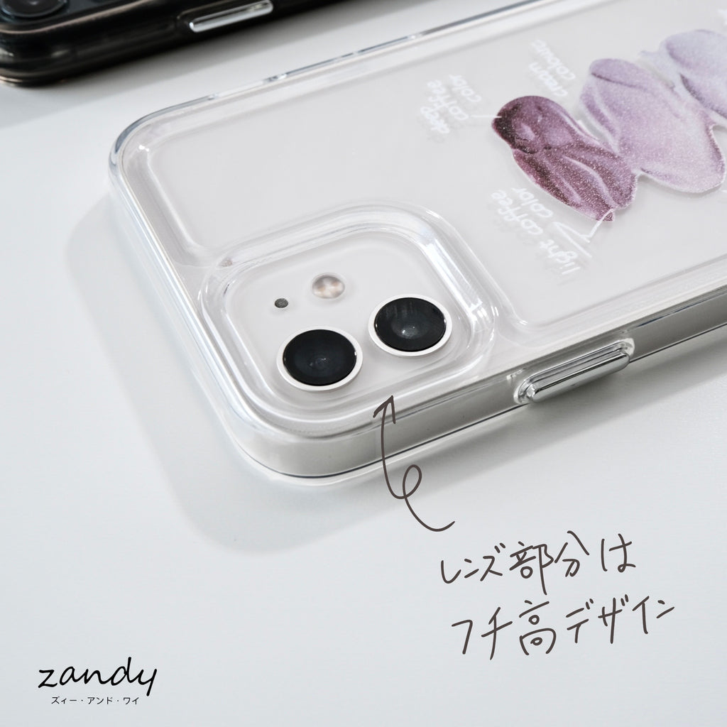 【カラークリアiPhoneケース】iPhoneケース  TPU 透明ケース クリアケース