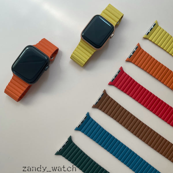【レザーループ②】アップルウォッチバンド レザーループ 皮革ベルト Apple Watch