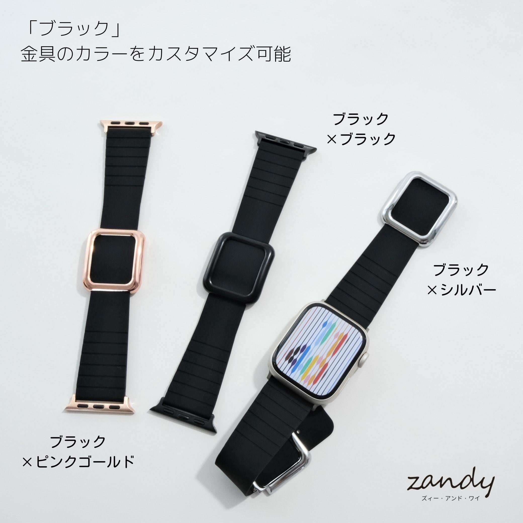 [Magnetic Silicone Band] Apple Watch Band Magnetic Buckle Apple Watch