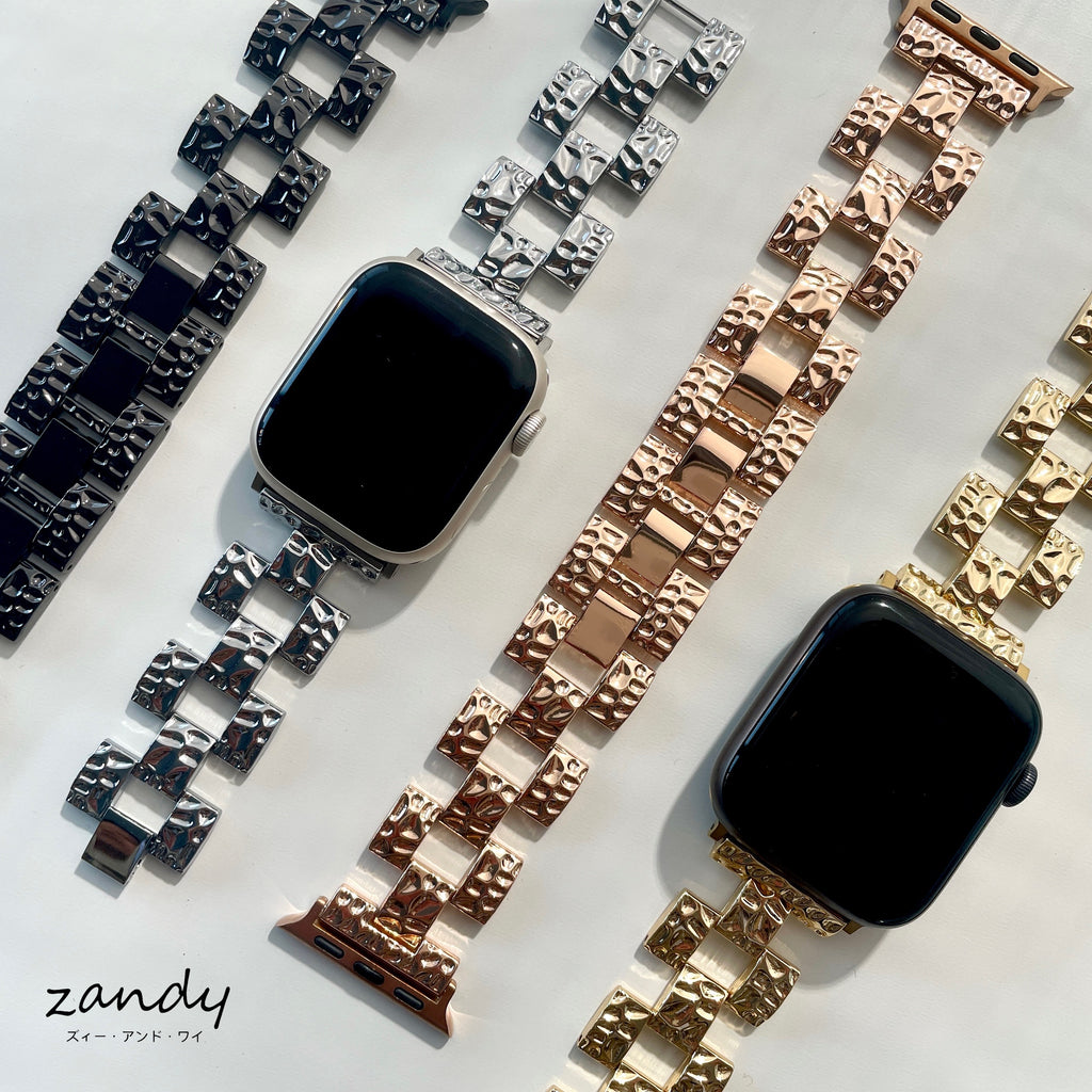 [Uneven Chain Band] Apple Watch Band Uneven Foil Design Chain Belt Apple Watch