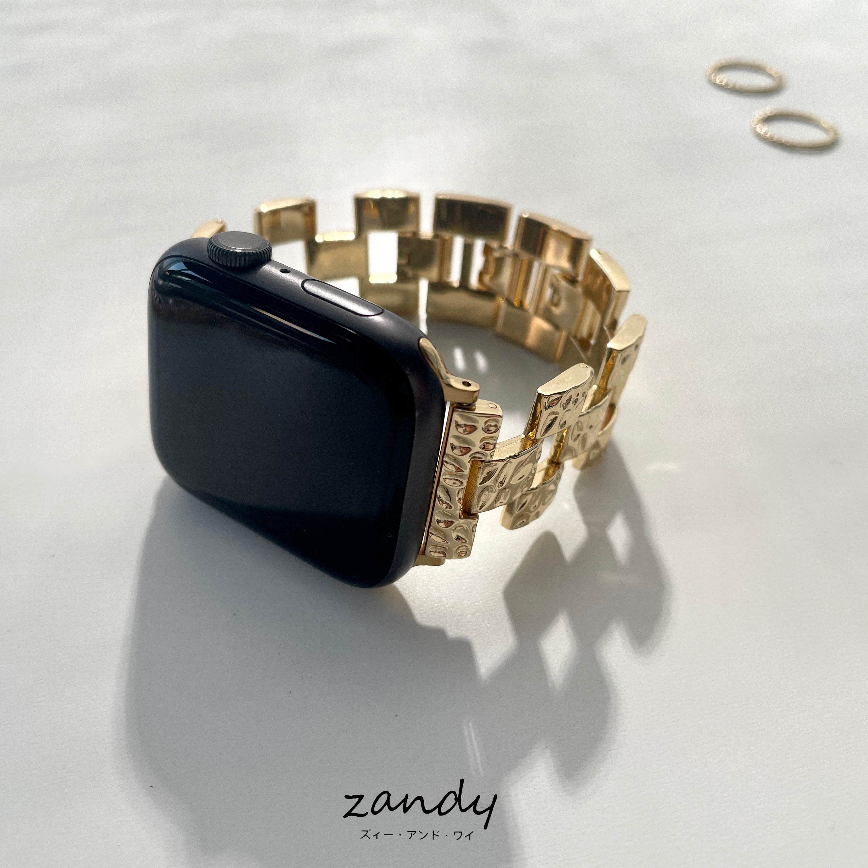 [Uneven Chain Band] Apple Watch Band Uneven Foil Design Chain Belt Apple Watch