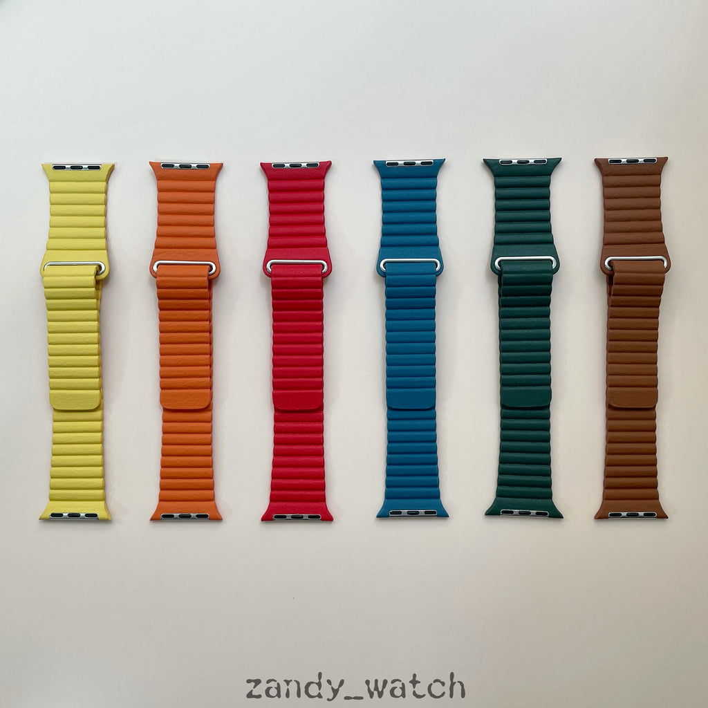 【レザーループ②】アップルウォッチバンド レザーループ 皮革ベルト Apple Watch