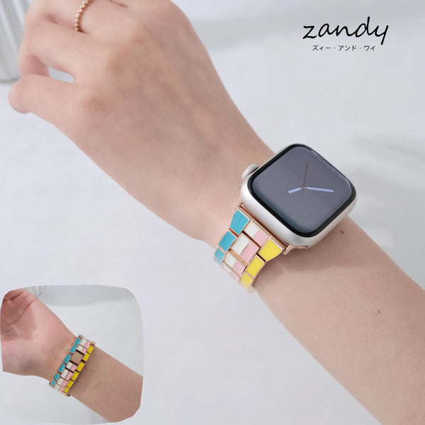 [Colorful Chain Band] Apple Watch Band Chain Belt★Adjustment Tool Included★