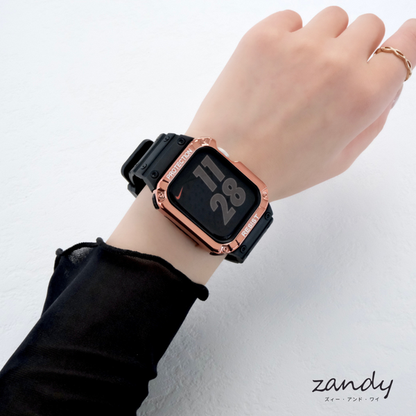 【スポーツ一体式バンド②】アップルウォッチバンド 一体式ベルト Apple Watch