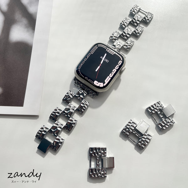 [Uneven Chain Band] Apple Watch Band Uneven Foil Design Chain Belt Apple Watch