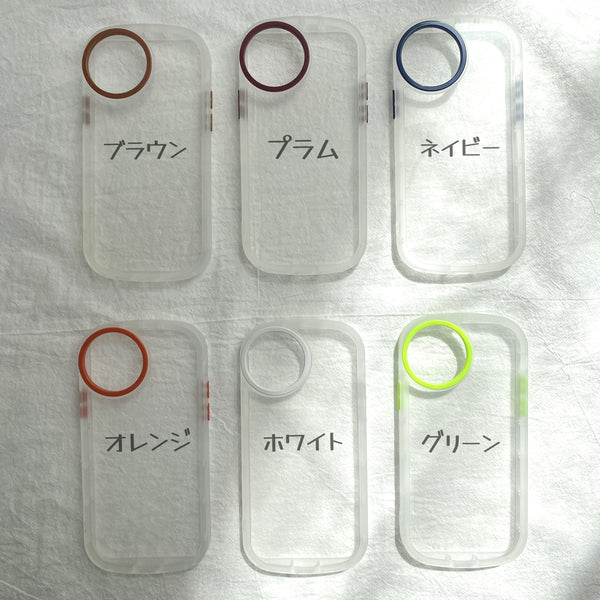 【まるまるiPhoneケース】iPhoneクリアケース  TPU 透明/半透明ケース